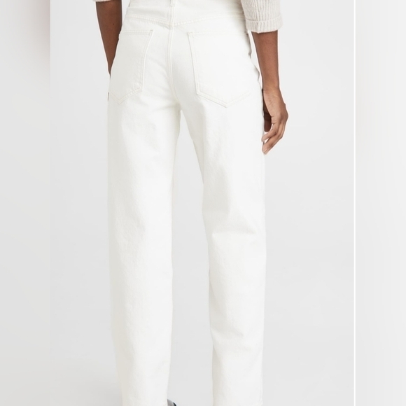 Agolde Criss Cross Pre loved Ladies Button Fly White Jeans Size 23 - Picture 12 of 14